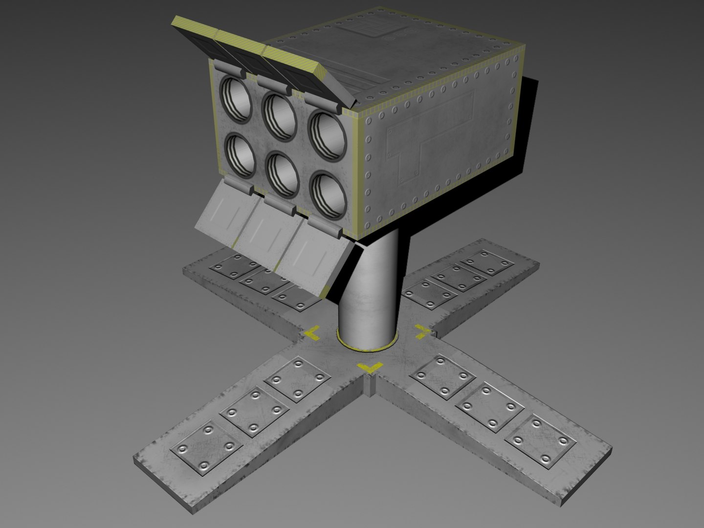 Mesaieed Patriot SAM site 3D reconstruction