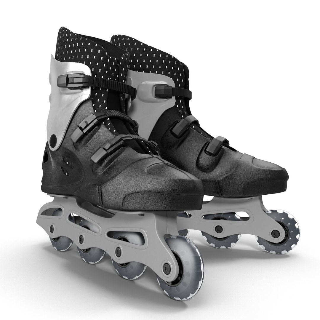 Rollerblades 3D Model 3D model preview