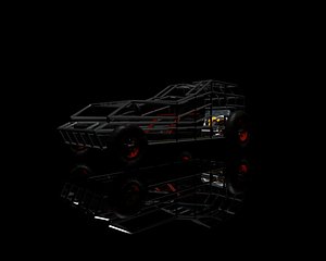 kart gokart 3d max