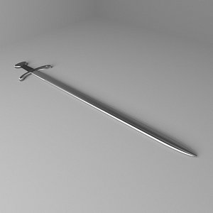3D broad sword 1