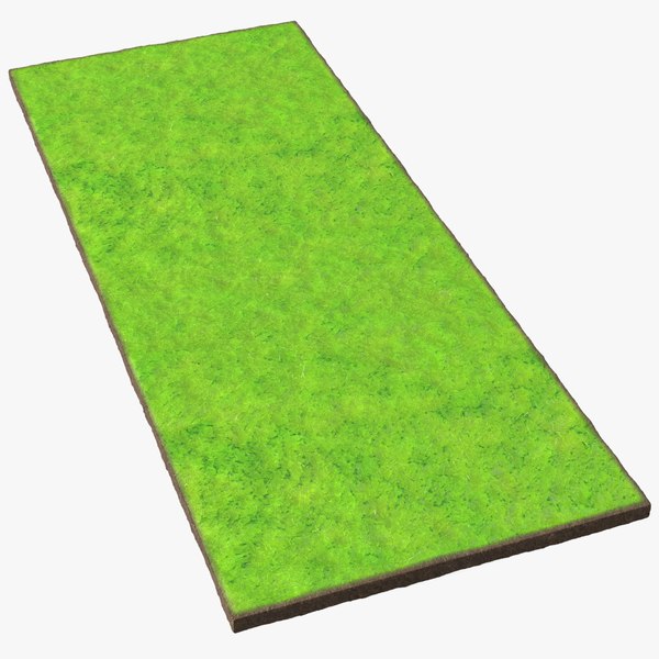 Lawn Turf Roll Unfolded 3D - TurboSquid 1882181