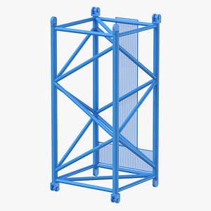 3D crane s intermediate section