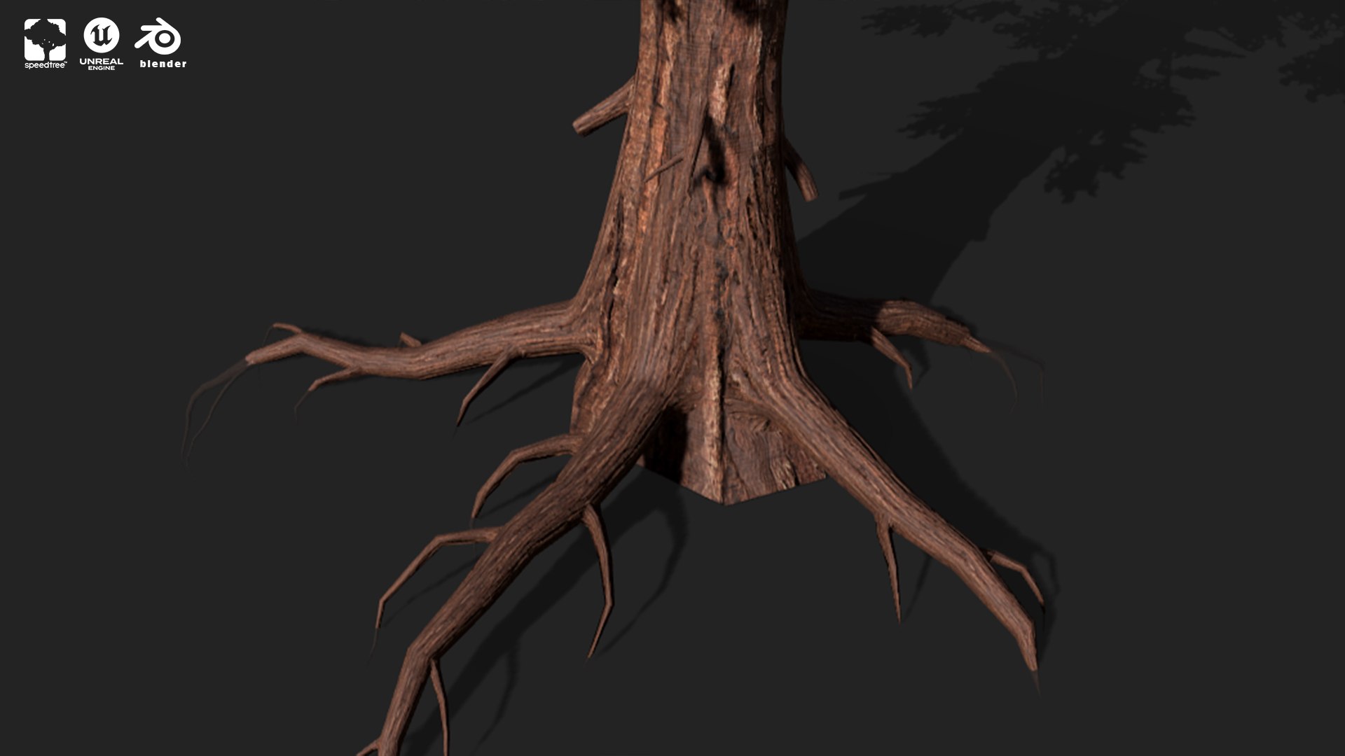 3D RED WOOD TREE PACK Model - TurboSquid 2298113