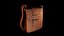 Low-Poly  Leather Crossbody Bag model