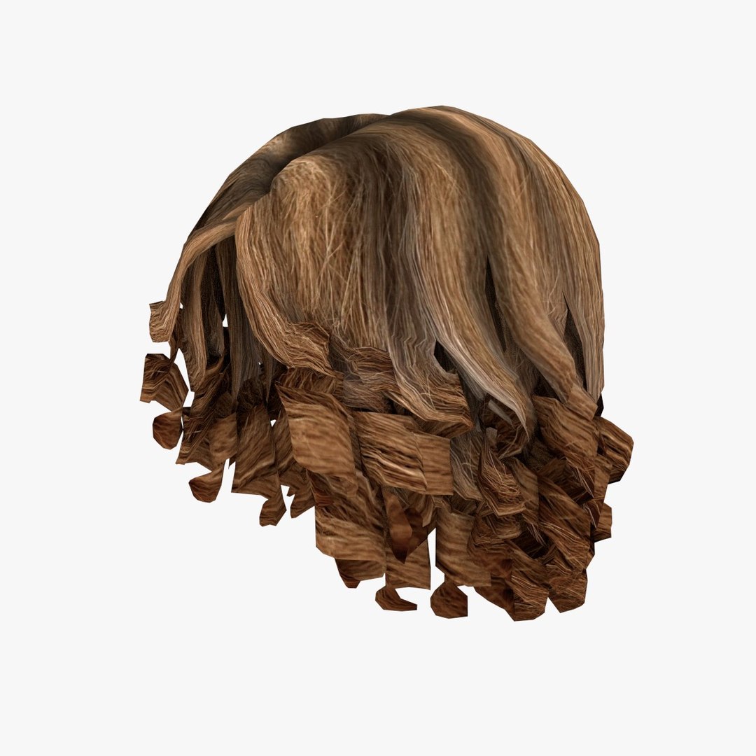 3d Model Of Female Hairstyles Pack