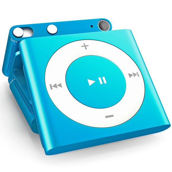 iPod Shuffle Blue 3Dモデル3Dモデル TurboSquid 902269