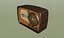 Low Poly Old Radio 3