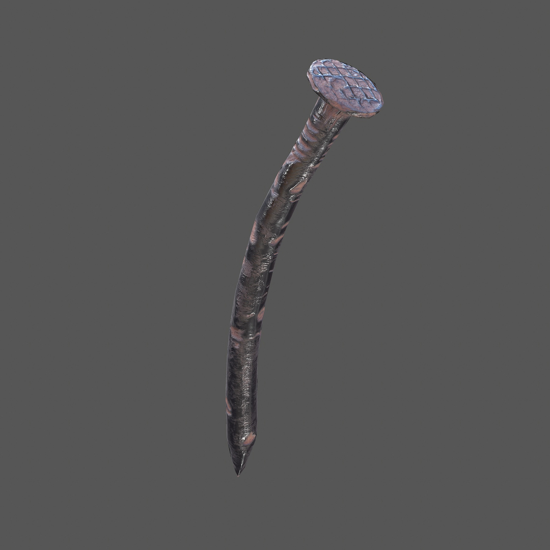 Rusty Nail 3d Fbx