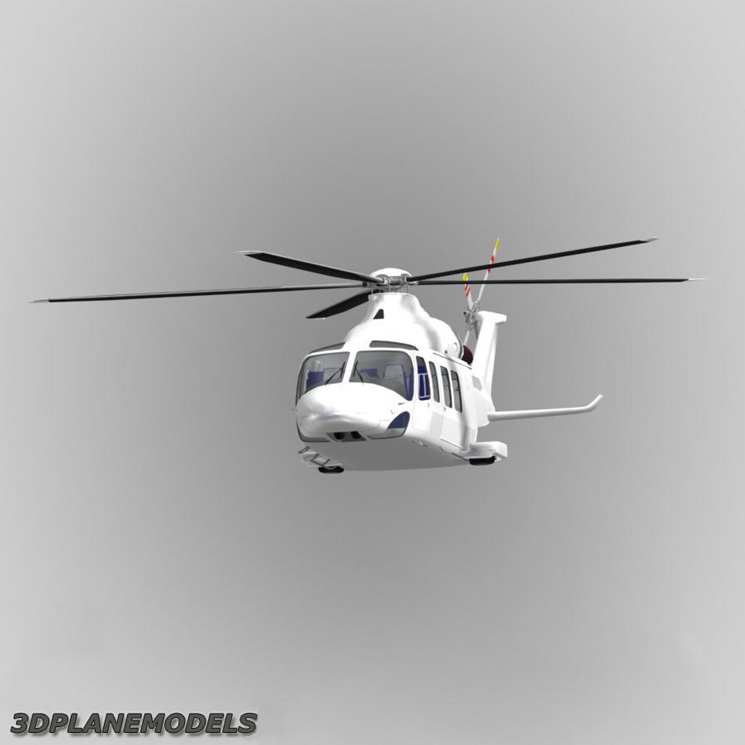 3d Model Agusta Westland Aw-139 Generic