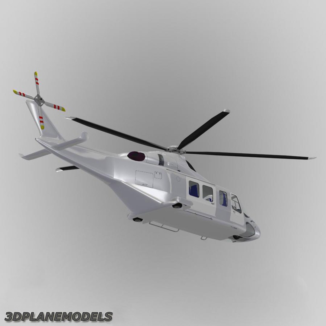 3d Model Agusta Westland Aw-139 Generic