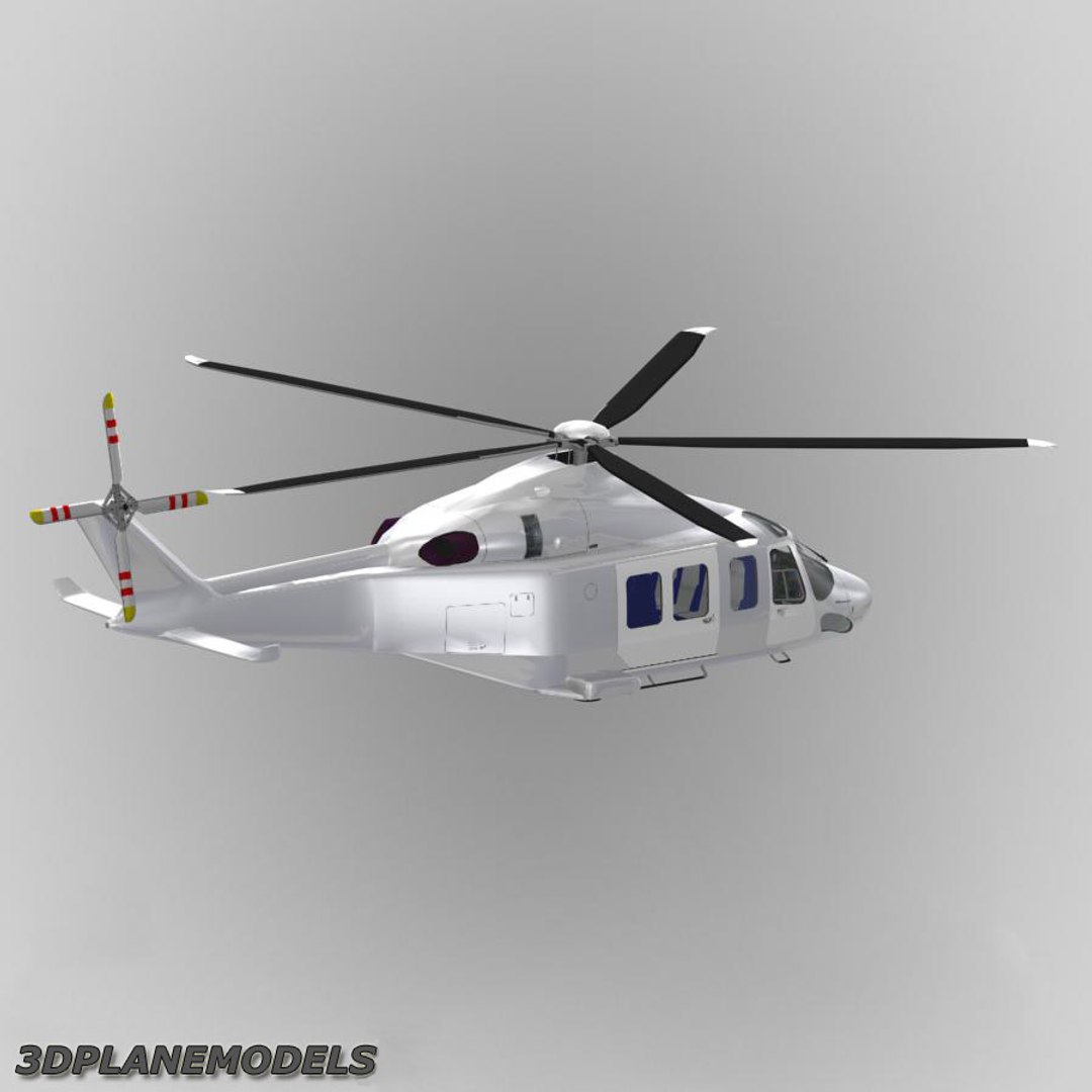 3d Model Agusta Westland Aw-139 Generic