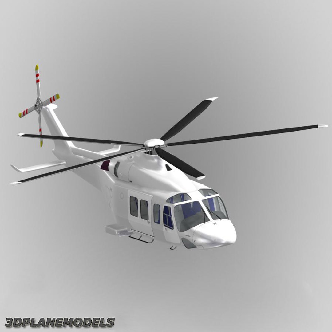 3d Model Agusta Westland Aw-139 Generic