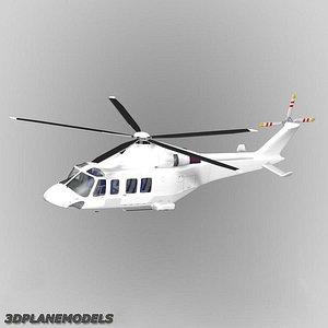 Agusta AW-139 Generic white