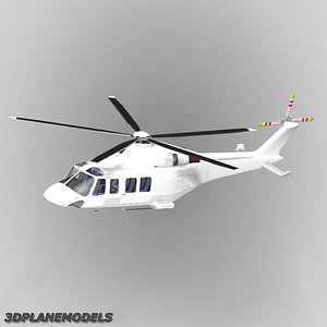 Agusta AW-139 Generic white