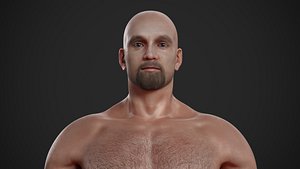 Rigged Textured male Basemesh