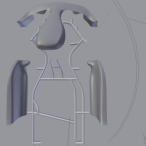 Racing Kart Chassis and Fairings