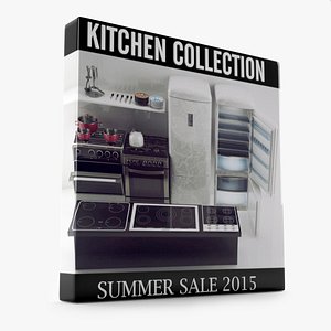 gas stove kitchen tools 3d c4d