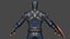 3D model Captain America