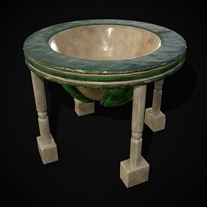 Marble Cauldron 3D model