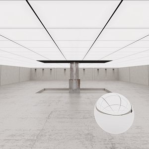 8K HDRI Bat-Bunker 3 in 1 Clean 3D model