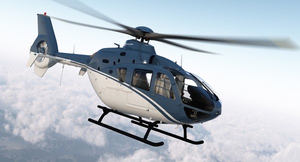 3D model civil helicopter eurocopter ec-135 - TurboSquid 1157601