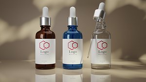 Beauty Serum Dropper Bottle