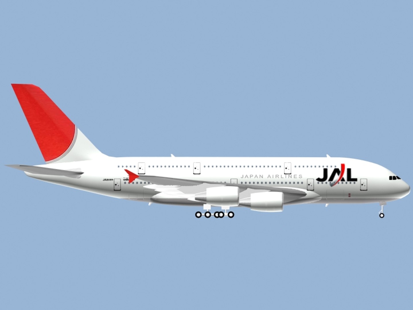 3ds Max Airbus A380-800 A380