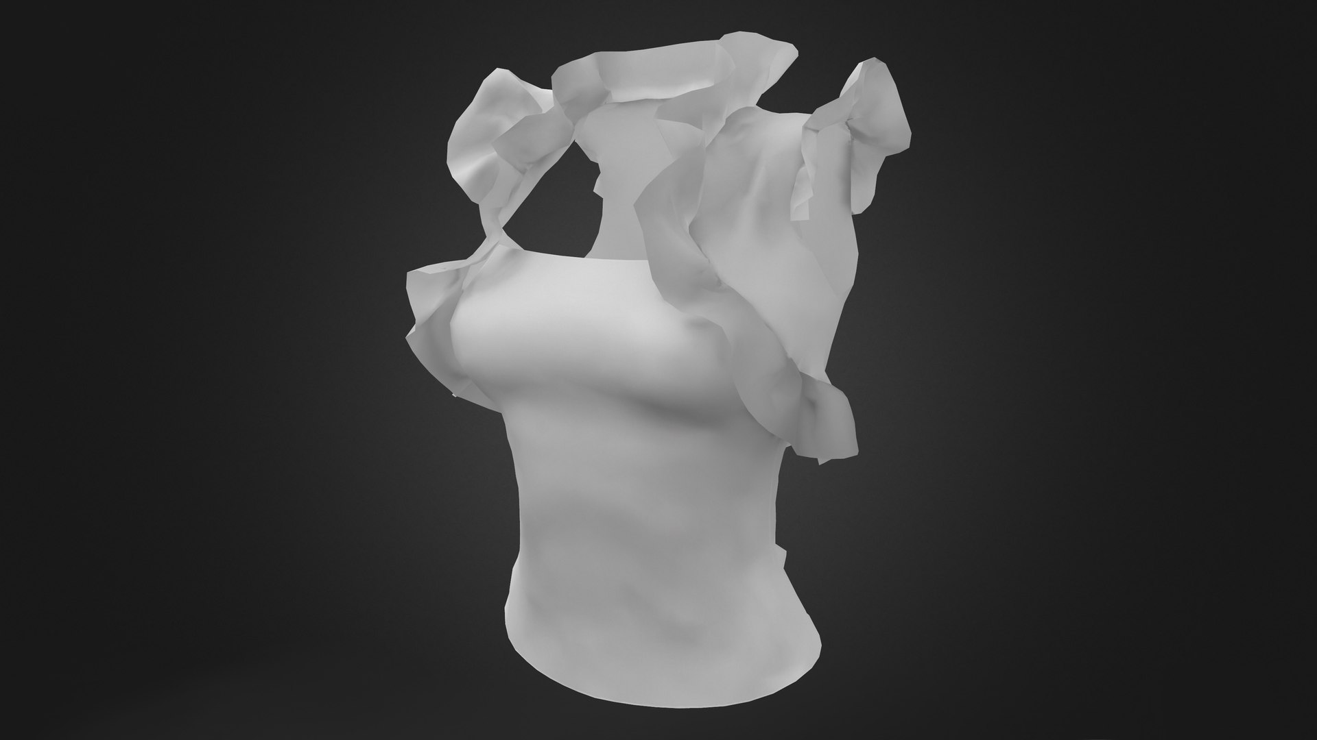 Ruffle Bolero With Tube Tank Top 3D https://p.turbosquid.com/ts-thumb/Rw/03oSVT/Ce/previewao/png/1653910907/1920x1080/fit_q87/dc2674c3f95325f9fd1a747707e1d9db25a292c9/previewao.jpg