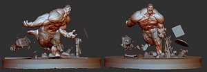 3D model character