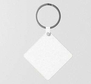 3D Key Ring PBR 1 model