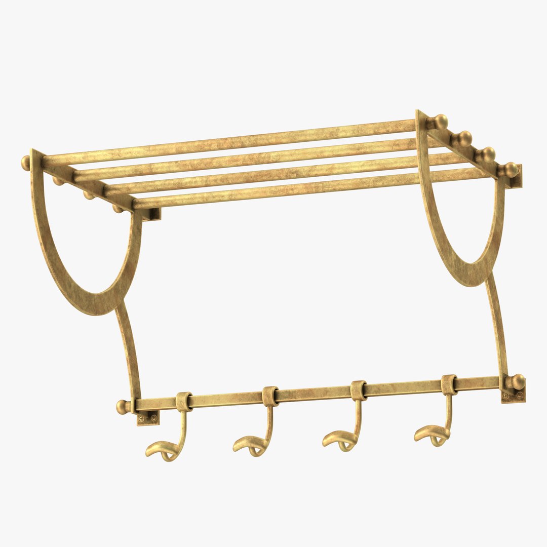 3D Antique Gold Luggage Rack With Coat Hooks https://p.turbosquid.com/ts-thumb/Rw/5eCSgm/wY/08/jpg/1726053030/1920x1080/fit_q87/2bb63b7eabdb925214b8981de20566220a19abe7/08.jpg