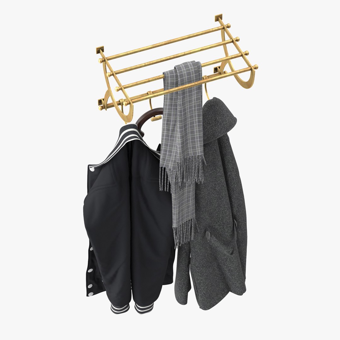 3D Antique Gold Luggage Rack With Coat Hooks https://p.turbosquid.com/ts-thumb/Rw/5eCSgm/x0/12/jpg/1726053032/1920x1080/fit_q87/920739855feeaa2b9bd65e80749c88cd560c1f76/12.jpg