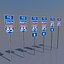 3D Alabama Interstate 85 Zeichen
