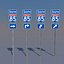 3D Alabama Interstate 85 Zeichen