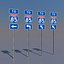 3D Alabama Interstate 85 Zeichen