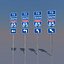 3D Alabama Interstate 85 Zeichen