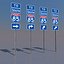 3D Alabama Interstate 85 Zeichen