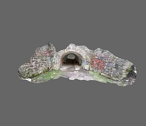 Photoscanned tunnel