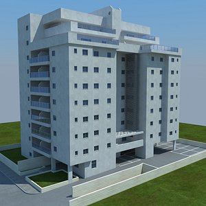 3d model building house
