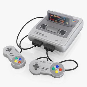 Super Nintendo Entertainment System Game Console