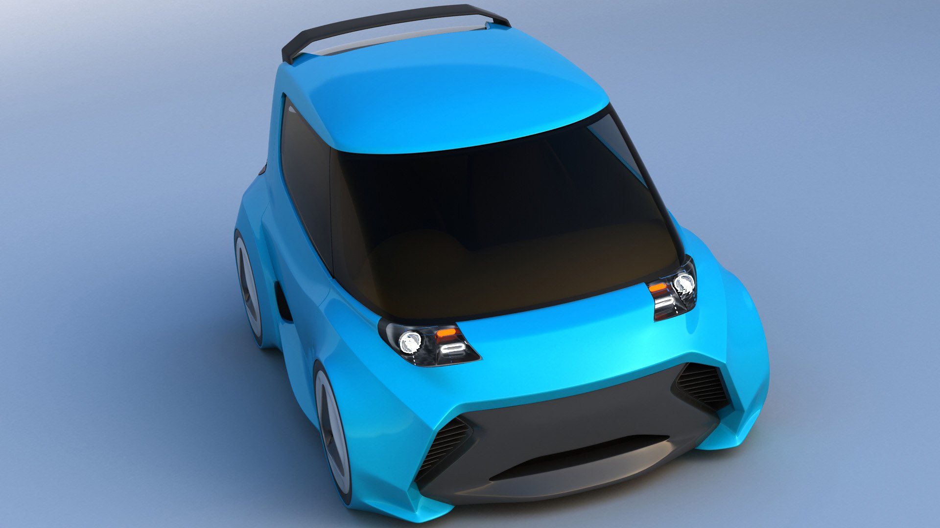 3D Kancil Ev 4 Model TurboSquid 1199186