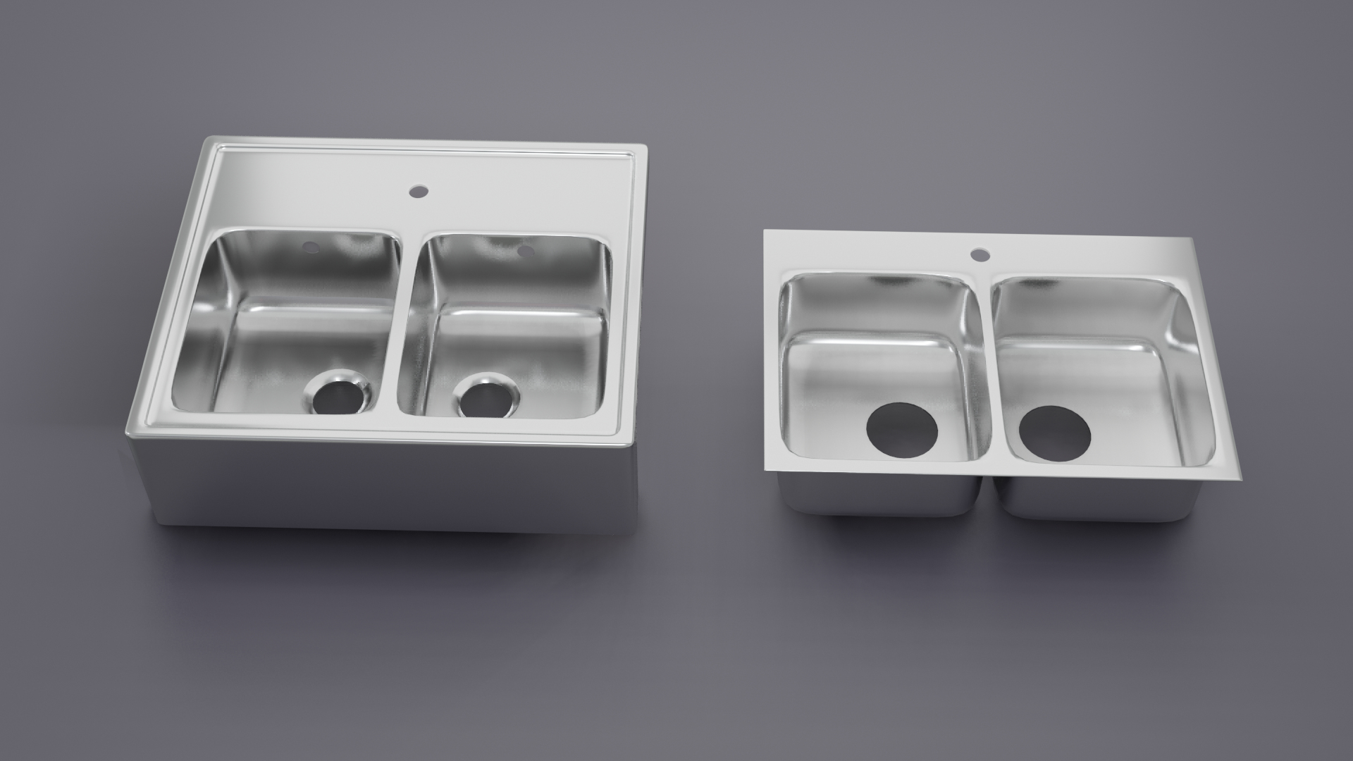 3D kitchen sink model - TurboSquid 1682917