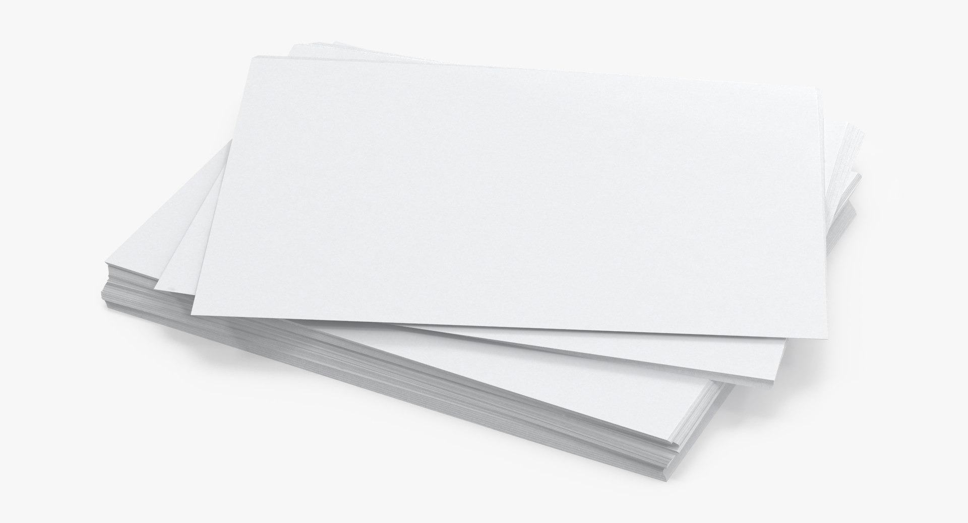 3D Small Stacks Paper Mockups - TurboSquid 1235841