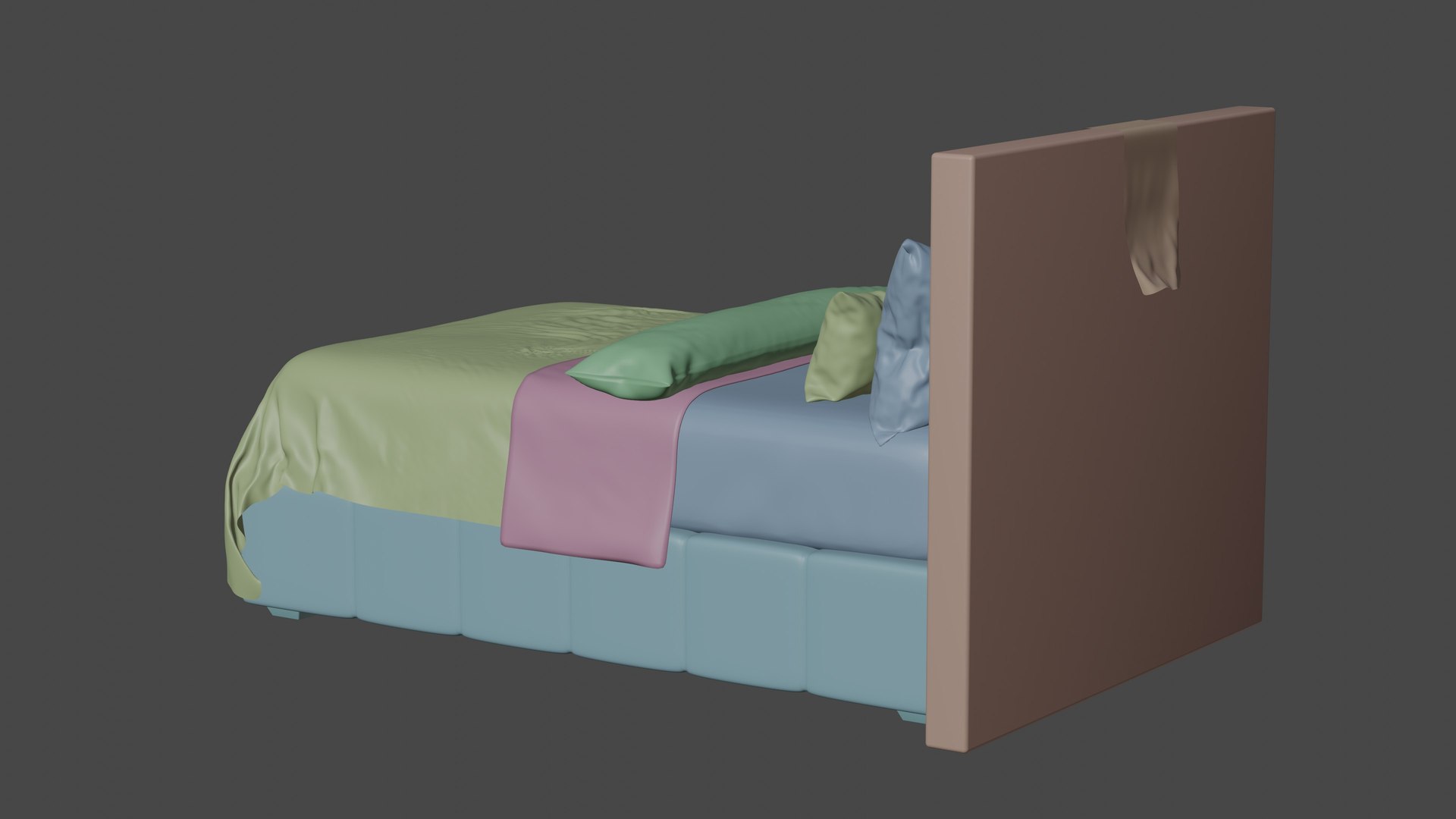 3d Model Photorealistic Bed Realistic - Turbosquid 1684997