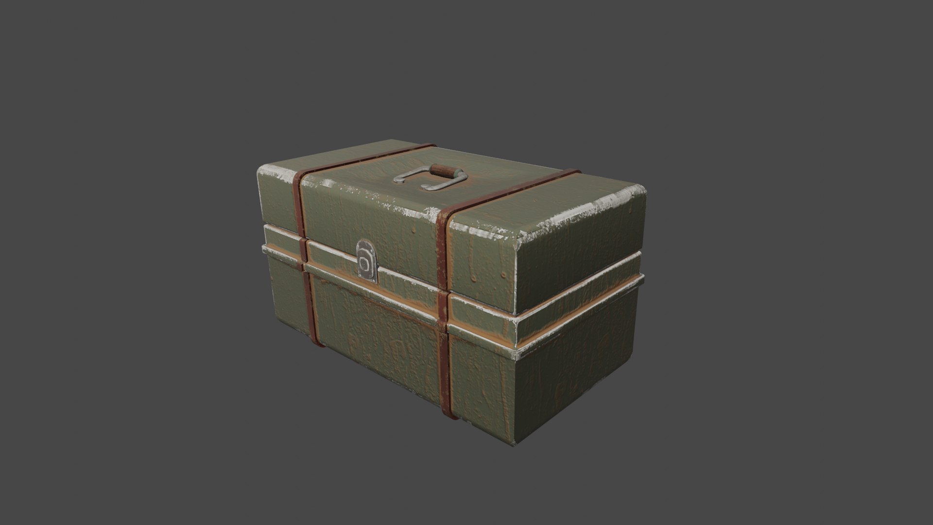 3D Model WW2 Munitions Box - TurboSquid 2066671