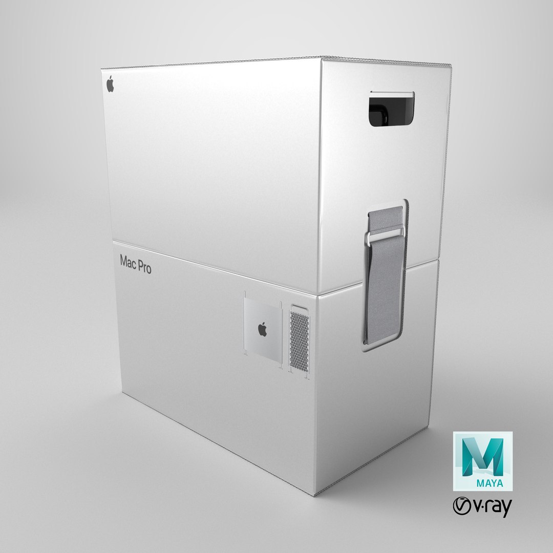 Box Mac Pro 3D model https://p.turbosquid.com/ts-thumb/Rw/F0BlhM/BL/stemcell_maya_vray_render/png/1715167653/1920x1080/fit_q87/ceeec0e37f66c11d021078500e644df701e3b981/stemcell_maya_vray_render.jpg