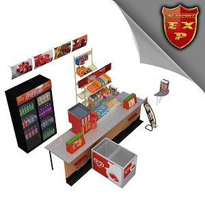 Kiosk parts