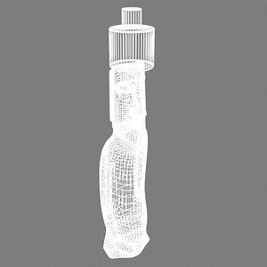 3d megalith moai easter island model