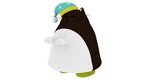 m meow brown 3D model