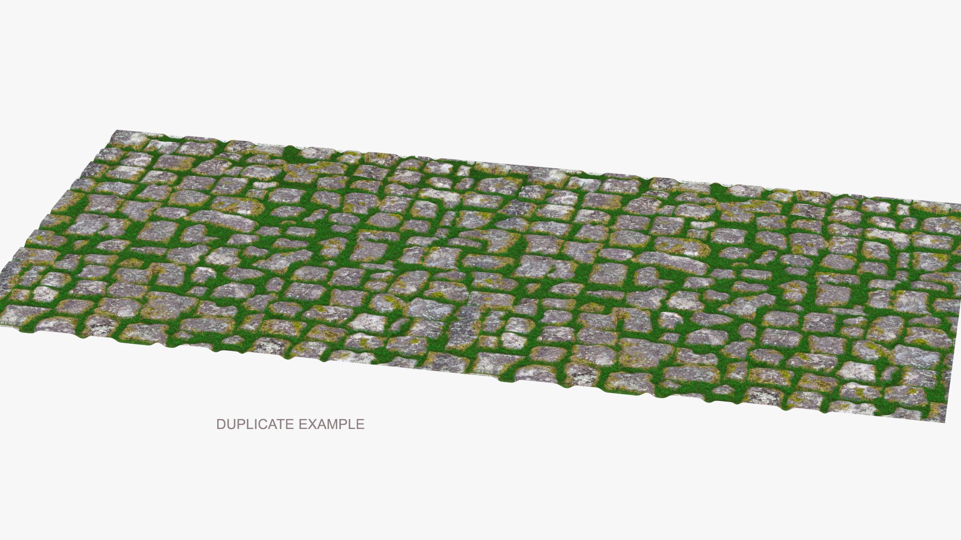 3D Alley Pavement Sample Pattern - TurboSquid 2273615